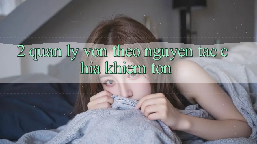 2. Quản Lý Vốn Theo Nguyên Tắc Chia Khiêm tốn
