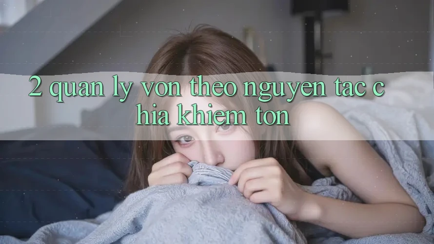 2. Quản Lý Vốn Theo Nguyên Tắc Chia Khiêm tốn