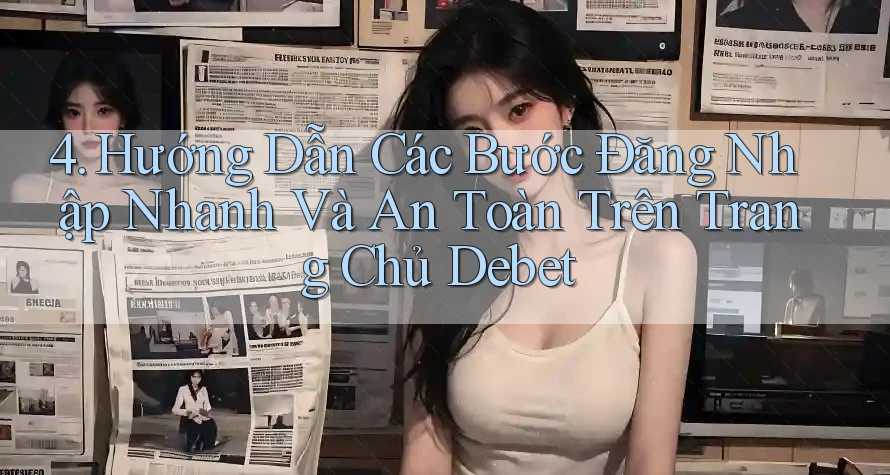 4. Hướng Dẫn Các Bước Đăng Nhập Nhanh Và An Toàn Trên Trang Chủ Debet