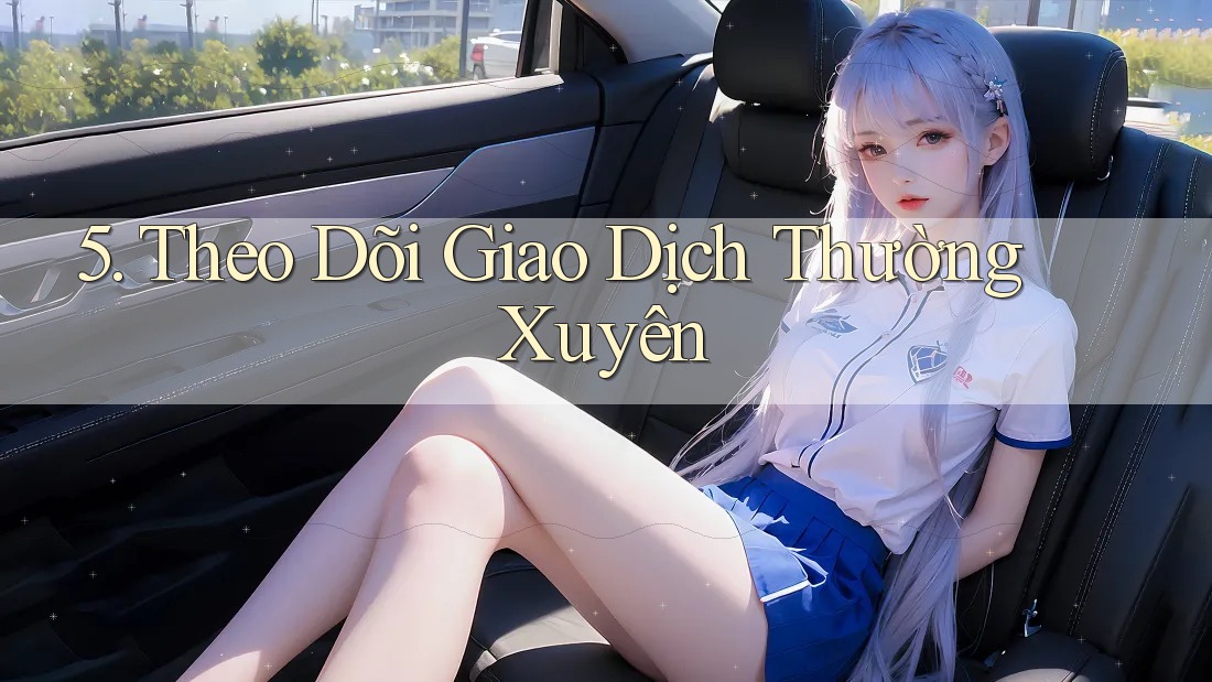 5. Theo Dõi Giao Dịch Thường Xuyên