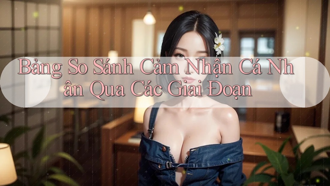 Bảng so sánh cảm nhận cá nhân qua các giai đoạn