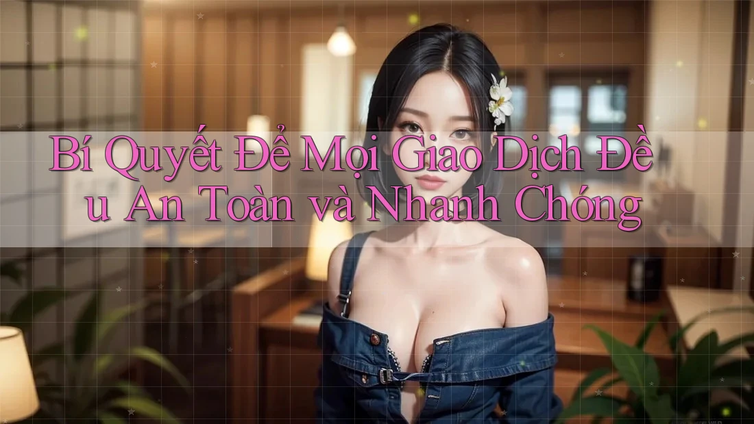 Bí Quyết Để Mọi Giao Dịch Đều An Toàn và Nhanh Chóng