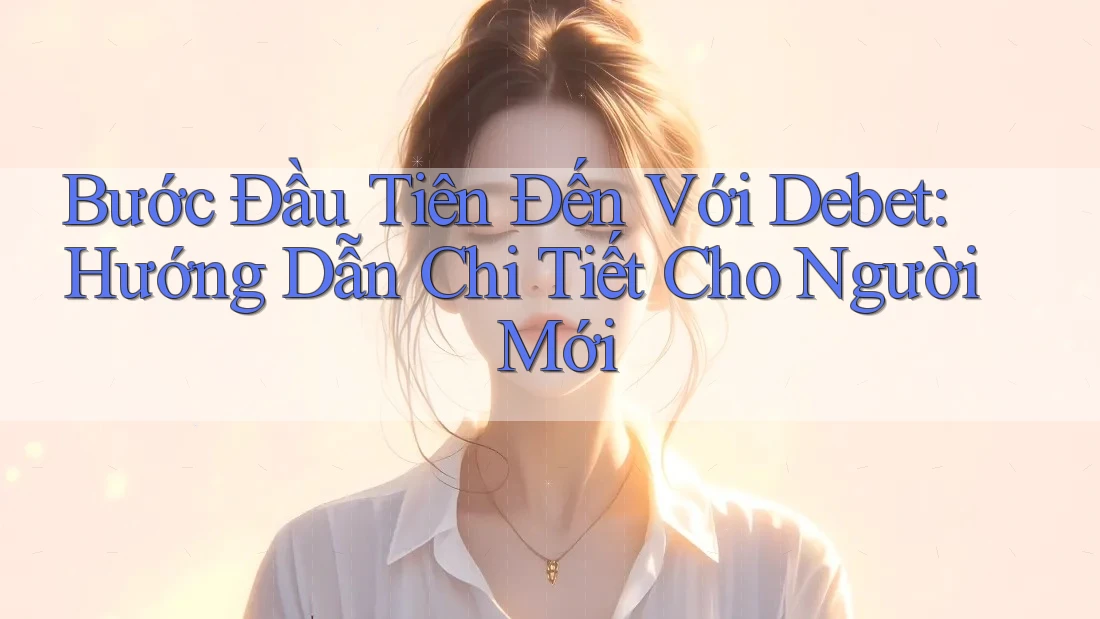 Bước Đầu Tiên Đến Với Debet: Hướng Dẫn Chi Tiết Cho Người Mới