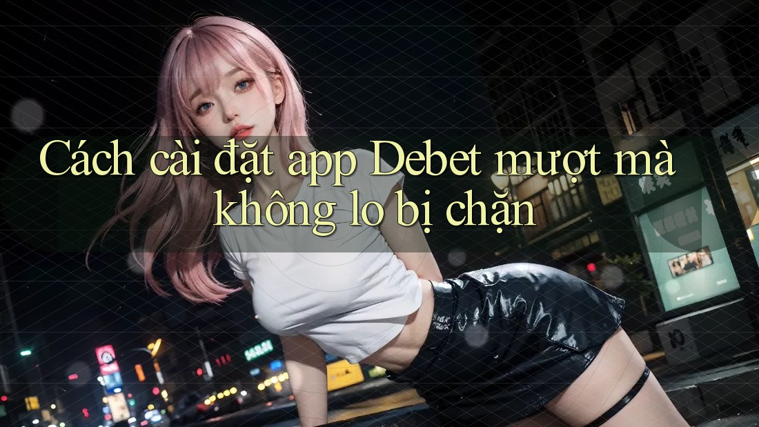 Cách cài đặt app Debet mượt mà không lo bị chặn