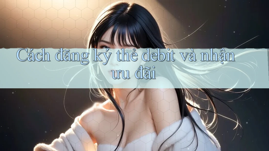 Cách đăng ký thẻ debit và nhận ưu đãi