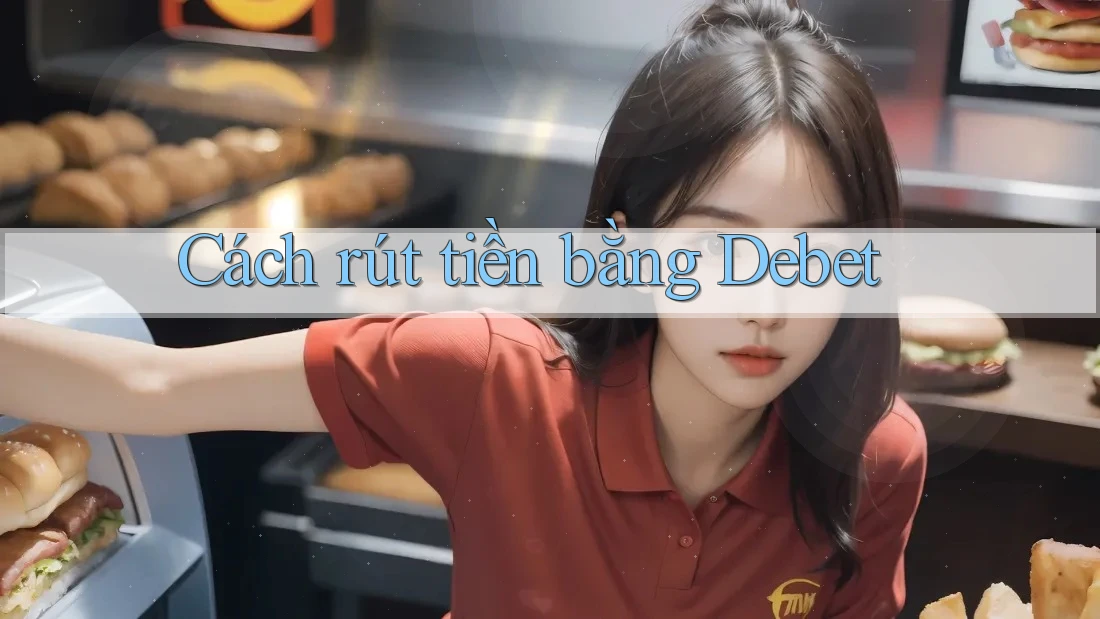 Cách rút tiền bằng Debet
