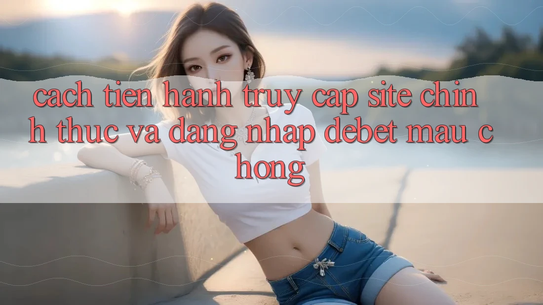 Cách tiến hành Truy Cập Site Chính Thức Và Đăng Nhập Debet Mau Chóng