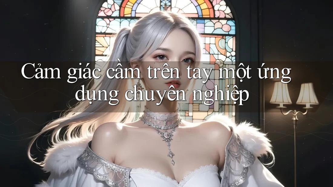 Cảm giác cầm trên tay một ứng dụng chuyên nghiệp