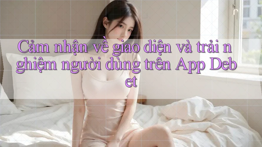 Cảm nhận về giao diện và trải nghiệm người dùng trên App Debet