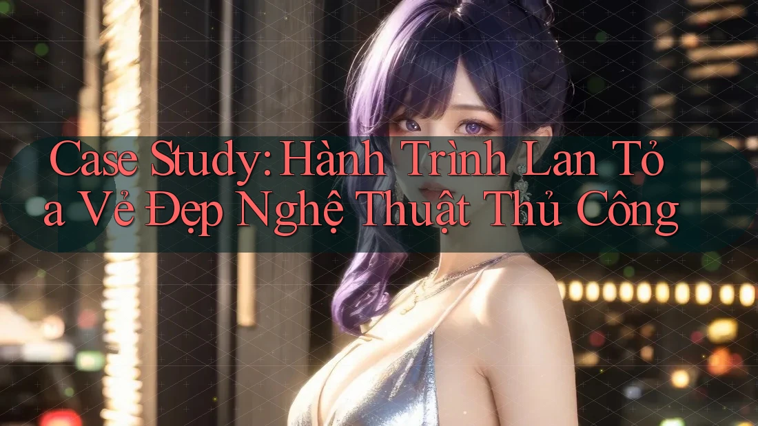 Case Study: Hành Trình Lan Tỏa Vẻ Đẹp Nghệ Thuật Thủ Công