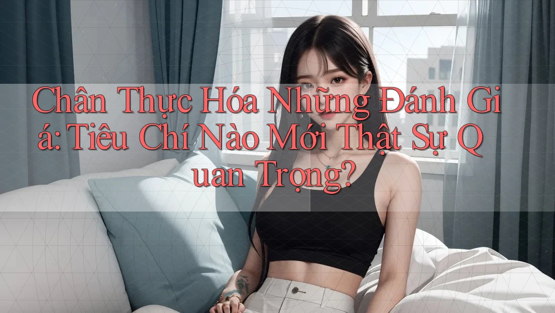 Chân Thực Hóa Những Đánh Giá: Tiêu Chí Nào Mới Thật Sự Quan Trọng?