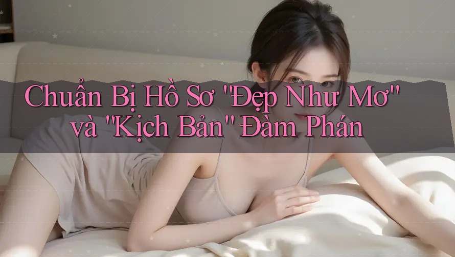 Chuẩn Bị Hồ Sơ “Đẹp Như Mơ” và “Kịch Bản” Đàm Phán