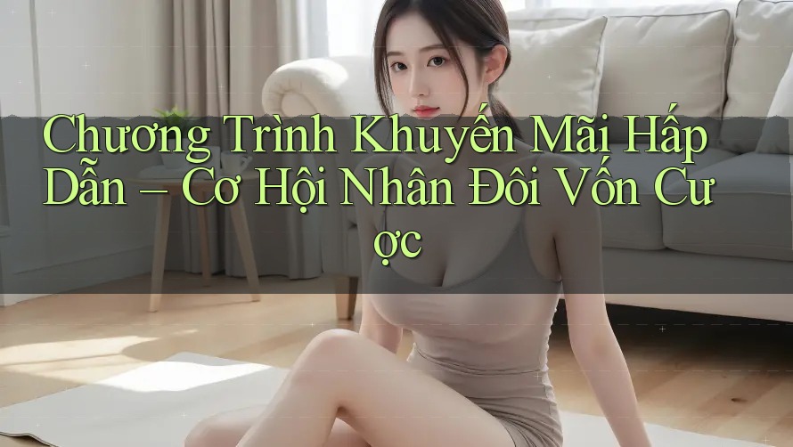 Chương Trình Khuyến Mãi Hấp Dẫn – Cơ Hội Nhân Đôi Vốn Cược