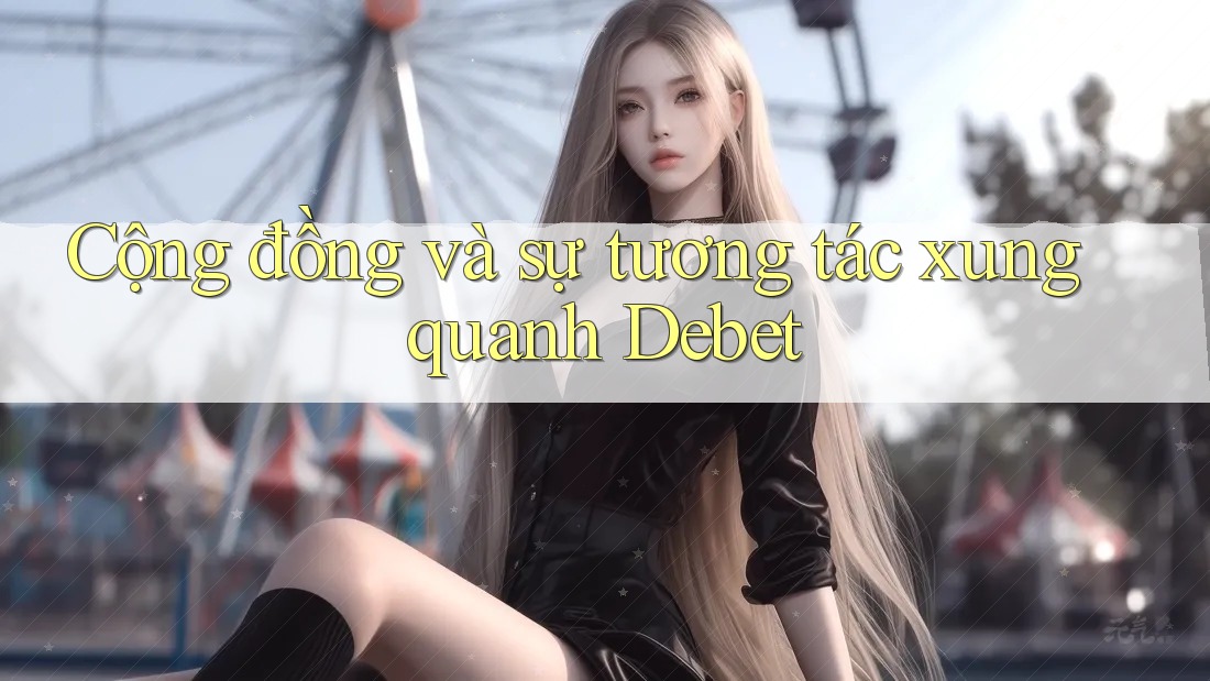 Cộng đồng và sự tương tác xung quanh Debet