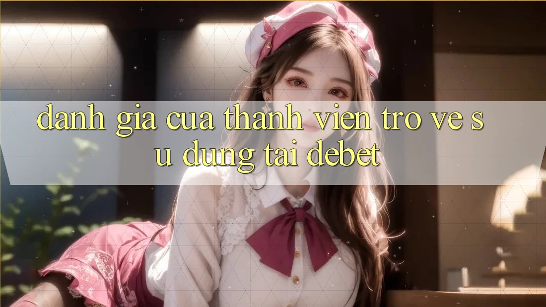 Đánh Giá Của Thành viên Trở về Sử dụng Tại Debet