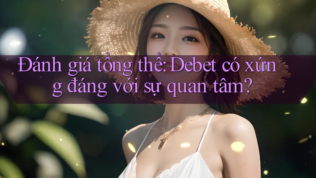 Đánh giá tổng thể: Debet có xứng đáng với sự quan tâm?