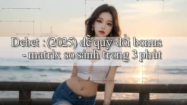 Debet (2025) dễ quy đổi bonus   matrix so sánh trong 3 phút