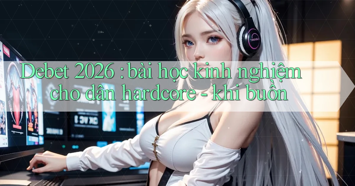 Debet 2026 bài học kinh nghiệm cho dân hardcore   khi buồn