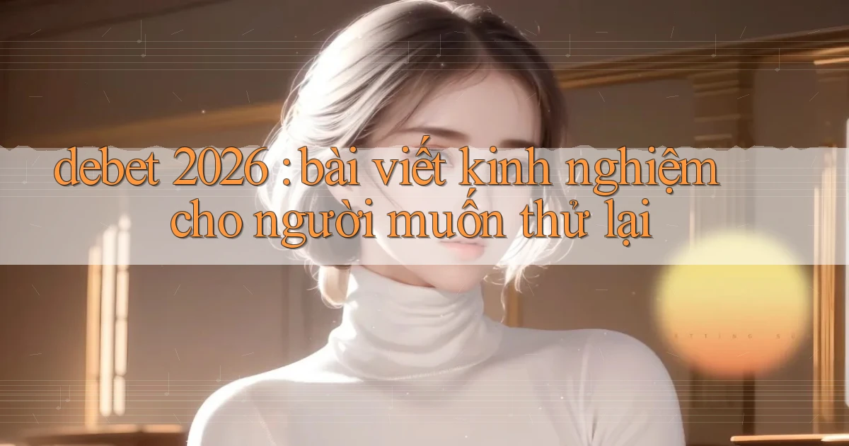 debet 2026 bài viết kinh nghiệm cho người muốn thử lại