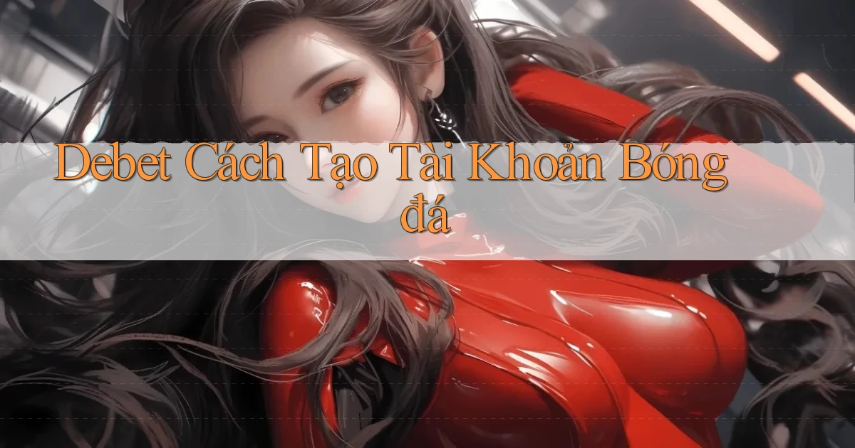 debet  cách tạo tài khoản bóng đá