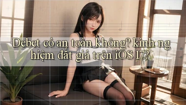 Debet có an toàn không kinh nghiệm đắt giá trên iOS 17