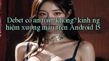 Debet có an toàn không kinh nghiệm xương máu trên Android 15