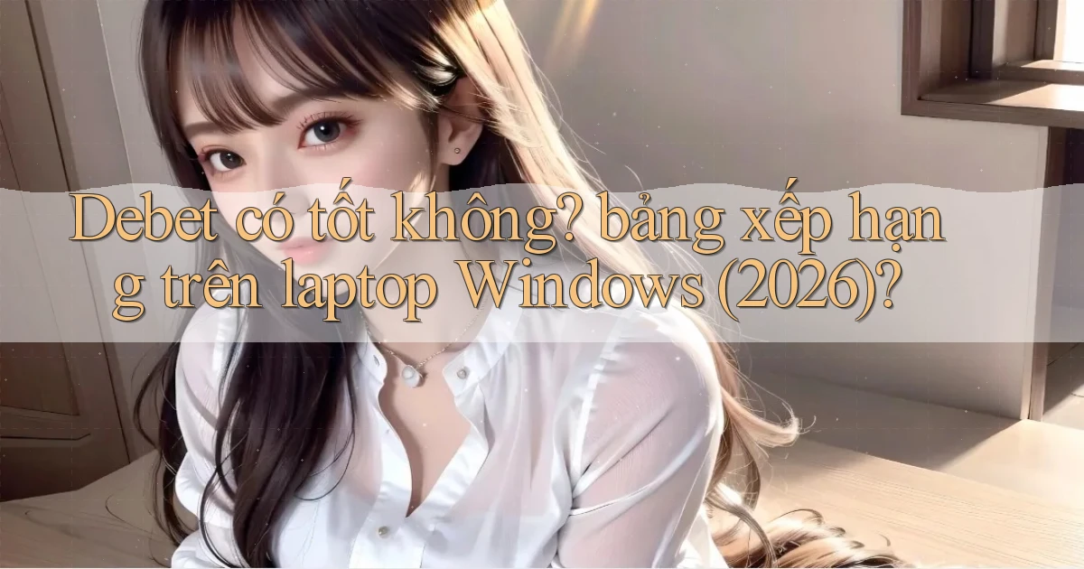 Debet có tốt không bảng xếp hạng trên laptop Windows (2026)