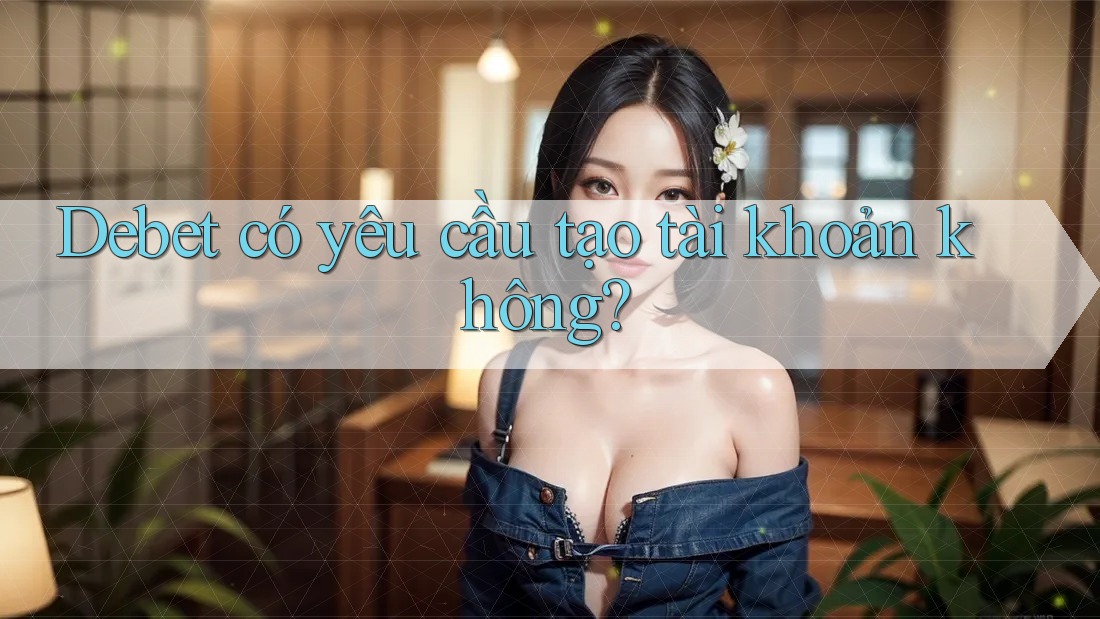 Debet có yêu cầu tạo tài khoản không? Debet có yêu cầu tạo tài khoản không?