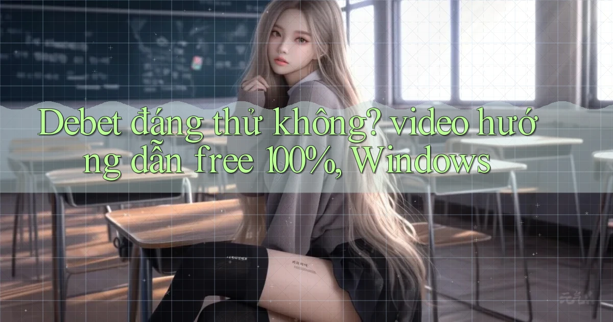 Debet đáng thử không video hướng dẫn free 100%, Windows