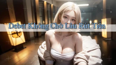 debet không chờ lâu rút tiền