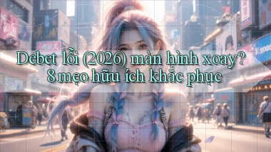 Debet lỗi (2026) màn hình xoay 8 mẹo hữu ích khắc phục