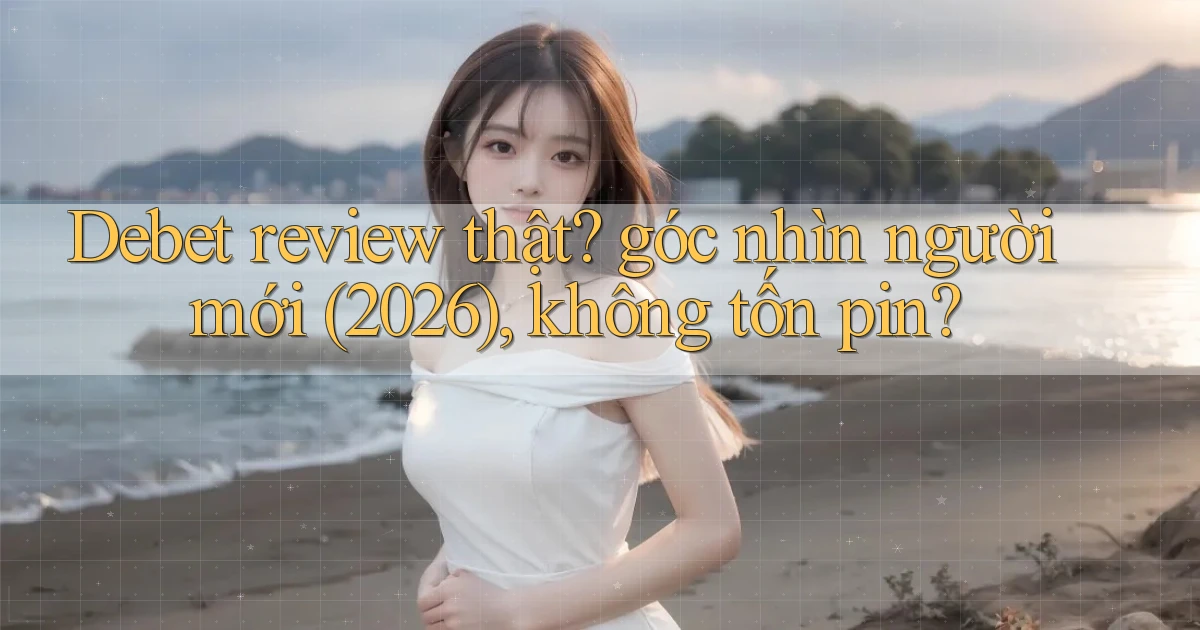 Debet review thật góc nhìn người mới (2026), không tốn pin