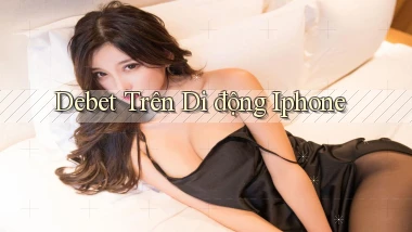 debet trên di động iphone