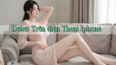 debet trên điện thoại iphone