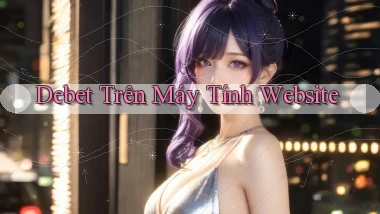 debet trên máy tính website