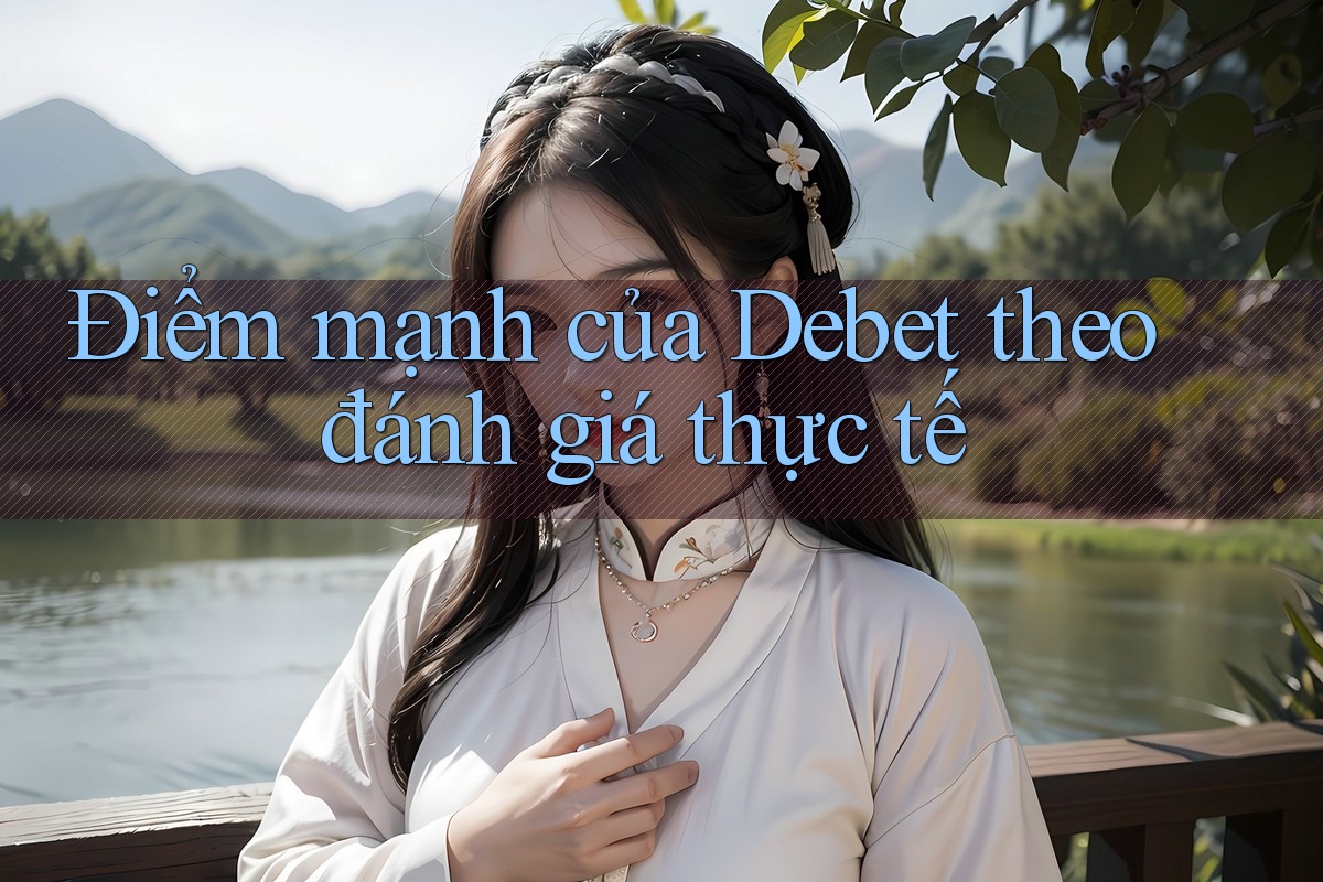 Điểm mạnh của Debet theo đánh giá thực tế