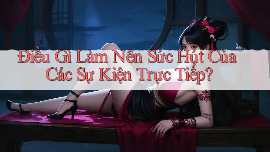 Điều Gì Làm Nên Sức Hút Của Các Sự Kiện Trực Tiếp?