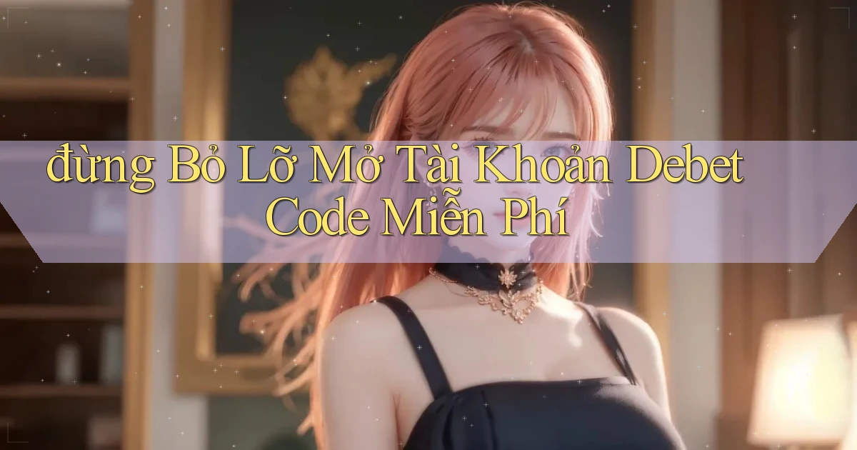 đừng bỏ lỡ mở tài khoản debet code miễn phí