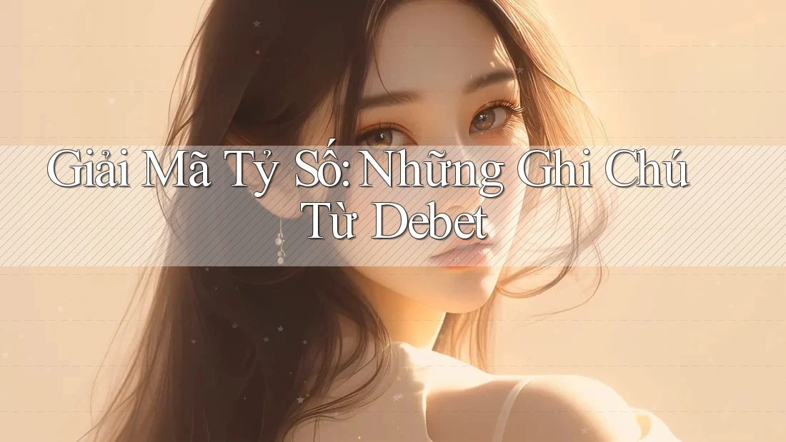 Giải Mã Tỷ Số: Những Ghi Chú Từ Debet