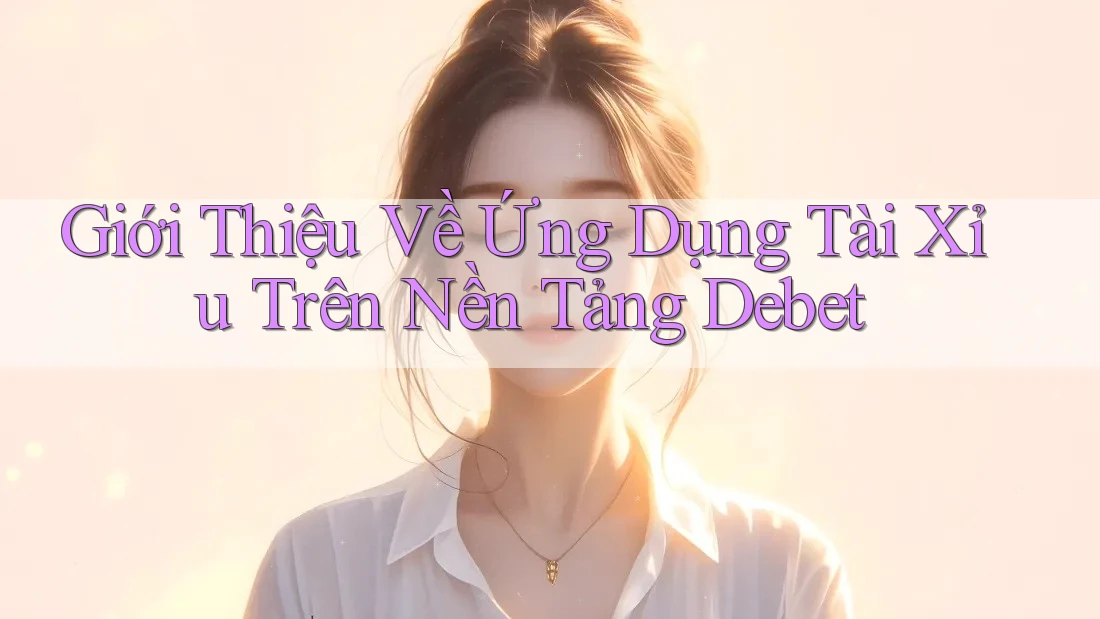 Giới Thiệu Về Ứng Dụng Tài Xỉu Trên Nền Tảng Debet