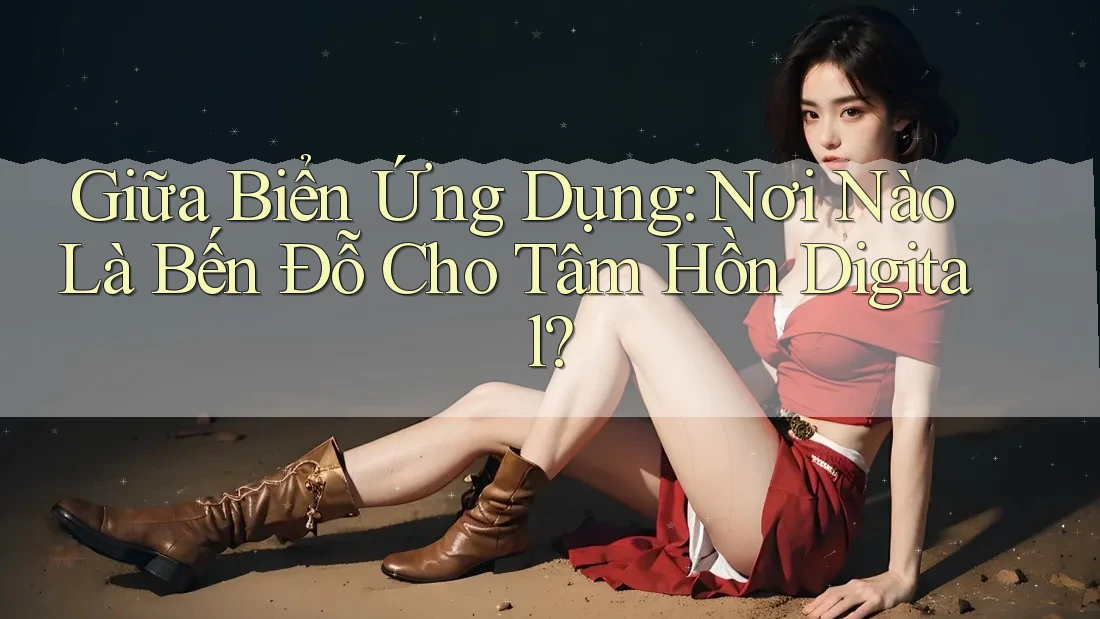 Giữa Biển Ứng Dụng: Nơi Nào Là Bến Đỗ Cho Tâm Hồn Digital?