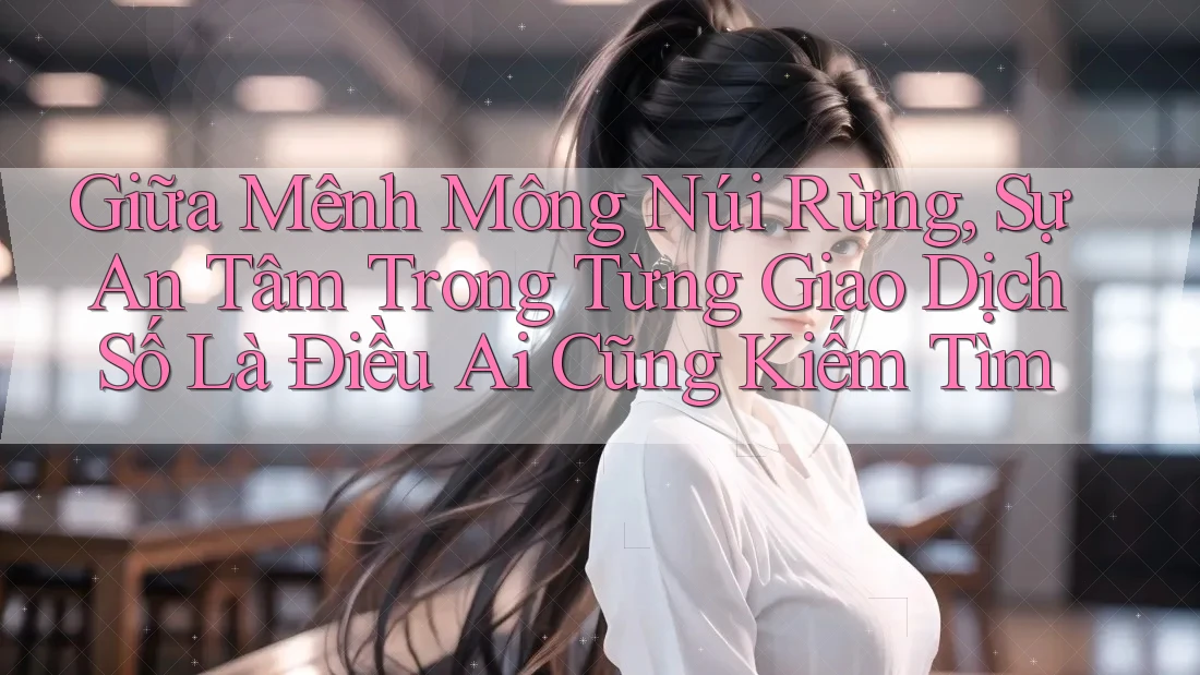 Giữa Mênh Mông Núi Rừng, Sự An Tâm Trong Từng Giao Dịch Số Là Điều Ai Cũng Kiếm Tìm
