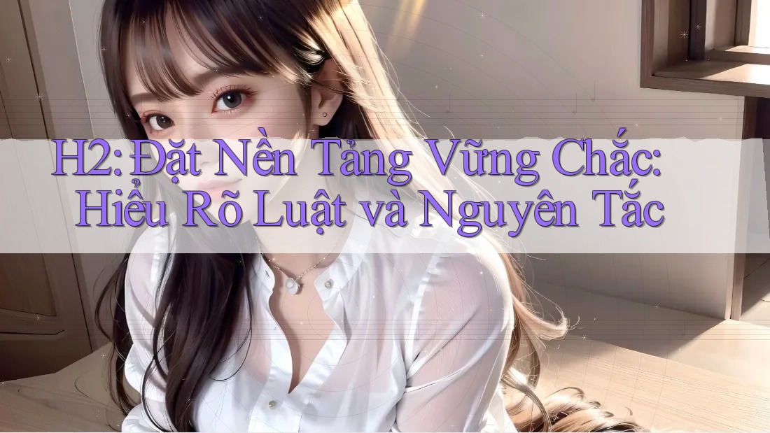 H2: Đặt Nền Tảng Vững Chắc: Hiểu Rõ Luật và Nguyên Tắc