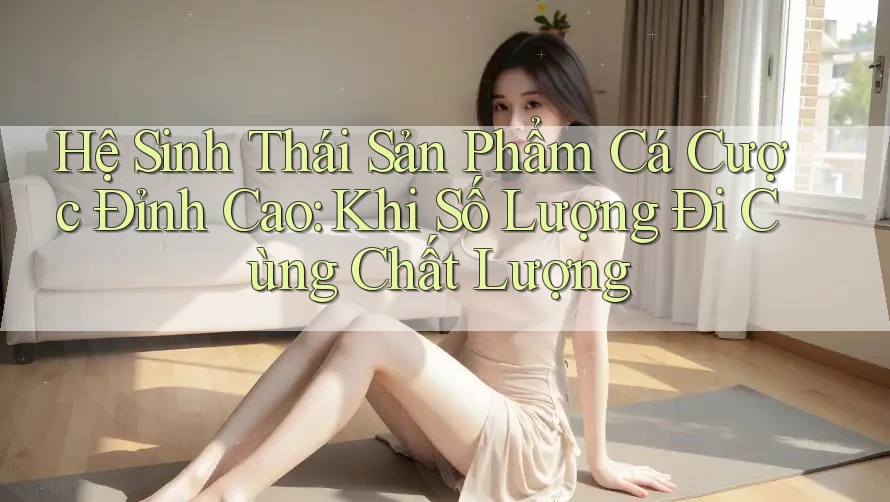 Hệ Sinh Thái Sản Phẩm Cá Cược Đỉnh Cao: Khi Số Lượng Đi Cùng Chất Lượng