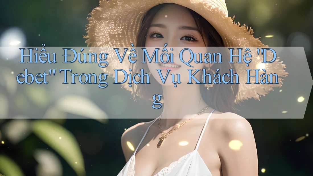 Hiểu Đúng Về Mối Quan Hệ “Debet” Trong Dịch Vụ Khách Hàng Hiểu Đúng Về Mối Quan Hệ “Debet” Trong Dịch Vụ Khách Hàng