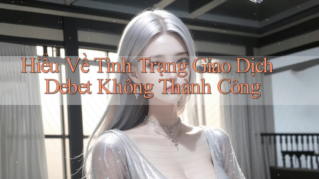 Hiểu Về Tình Trạng Giao Dịch Debet Không Thành Công