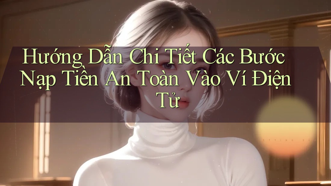 Hướng Dẫn Chi Tiết Các Bước Nạp Tiền An Toàn Vào Ví Điện Tử