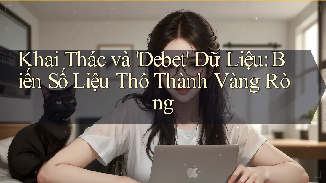 Khai Thác và 'Debet' Dữ Liệu: Biến Số Liệu Thô Thành Vàng Ròng