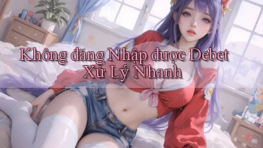 không đăng nhập được debet xử lý nhanh