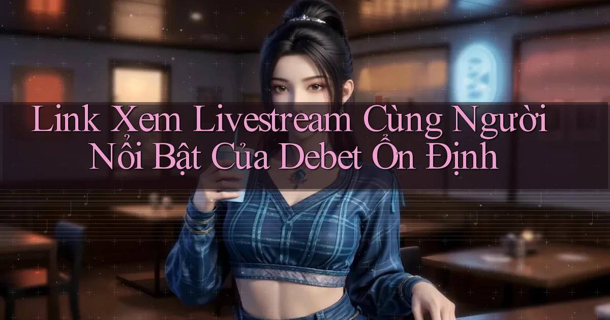 link xem livestream cùng người nổi bật của debet ổn định